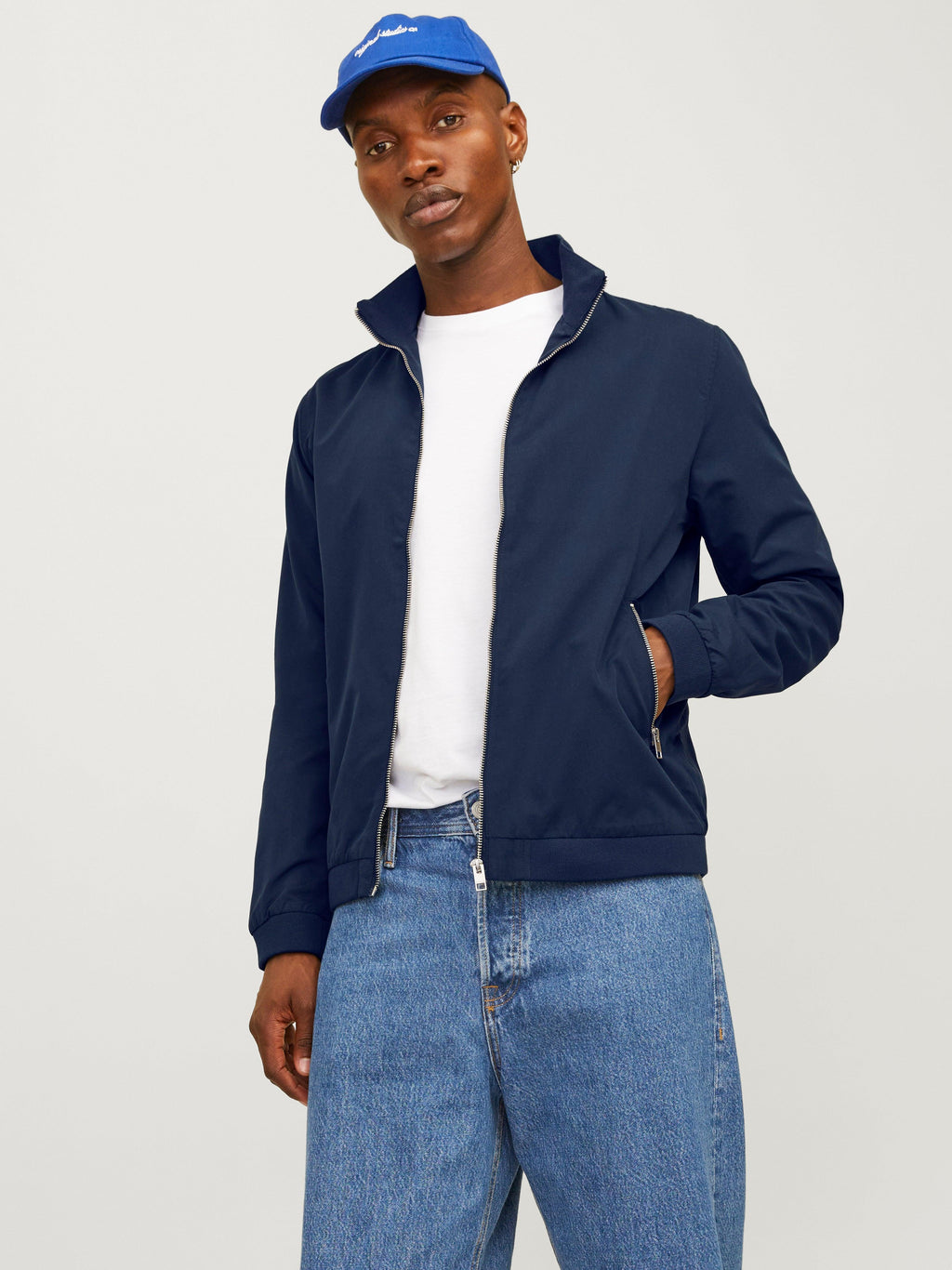 12204277/Navy Blazer JACK AND JONES