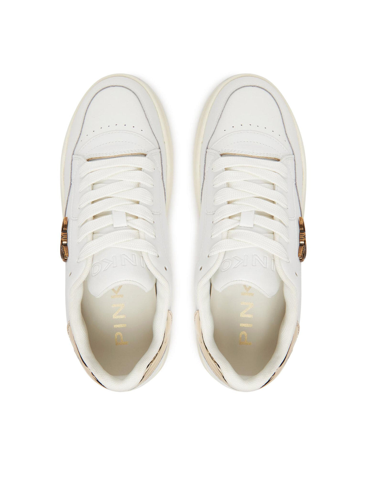 MANDY 11 - SNEAKER CALF LEATHER/SPREADING/MIRROR SS0077P108/ZHC PINKO