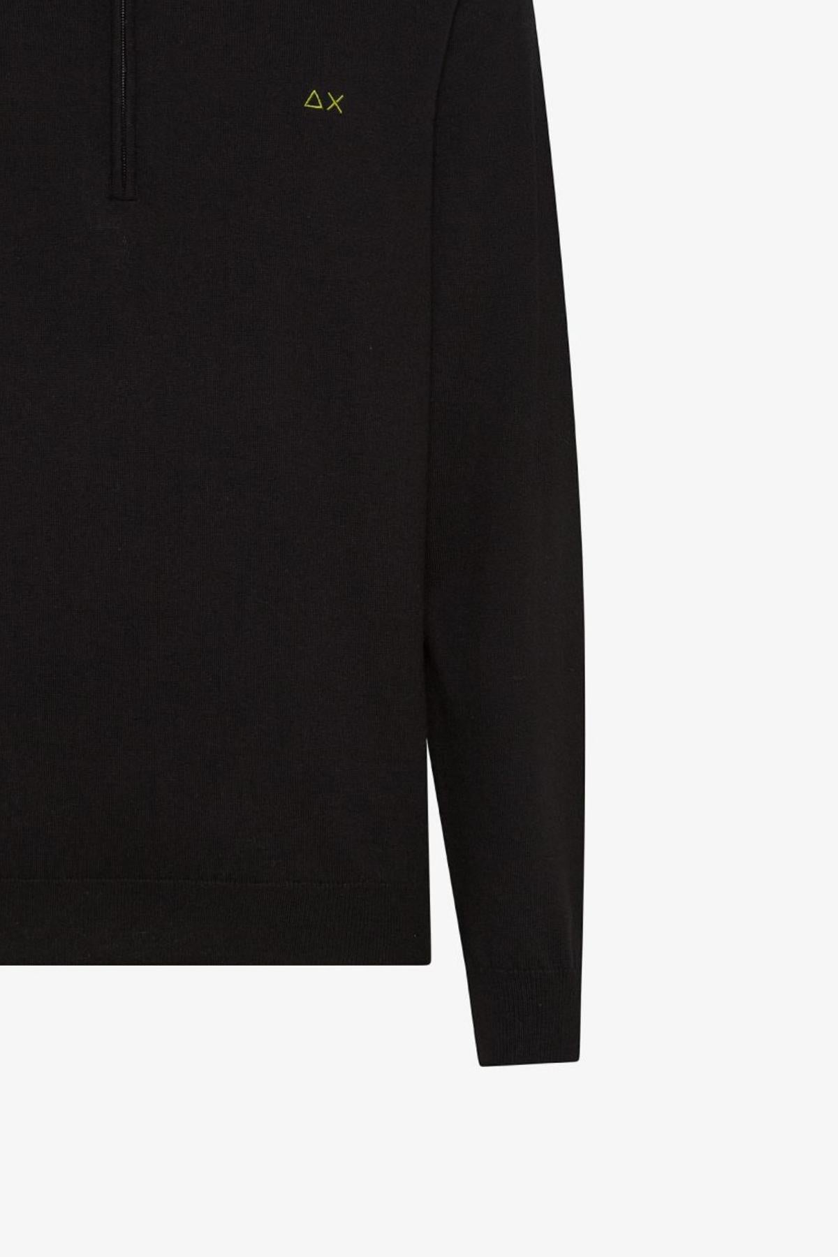 HALF ZIP SWEATER BASIC L/S K45107/11 SUN68