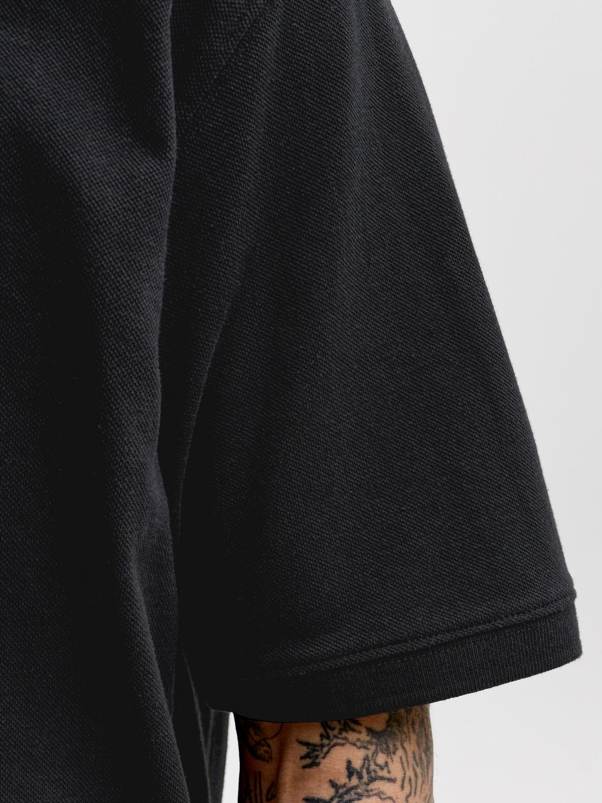 JJEARCHIVE GRAPHIC POLO SS LN 