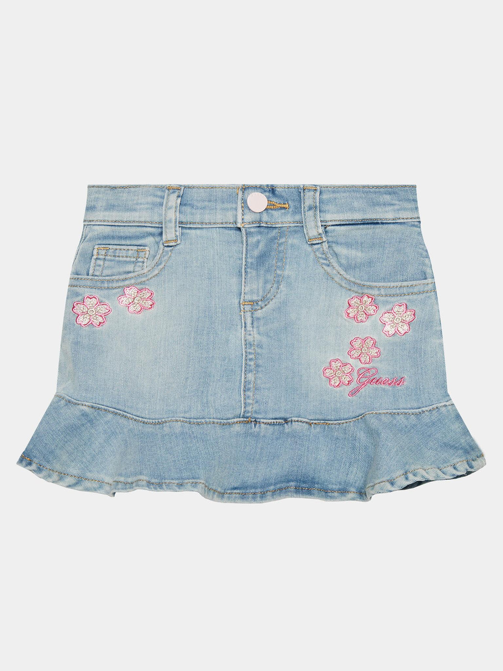 STRETCH DENIM SKIRT 