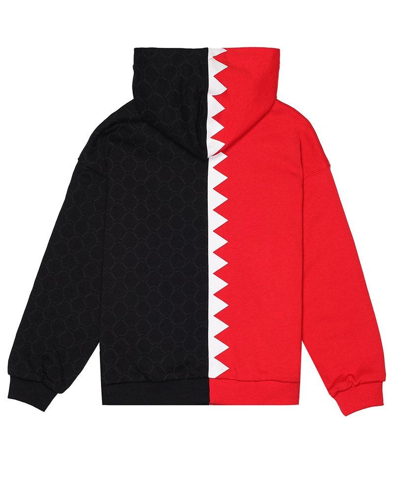 NEXT LEVEL FULL ZIP SPY1320G/BLACK/RED SPRAYGROUND