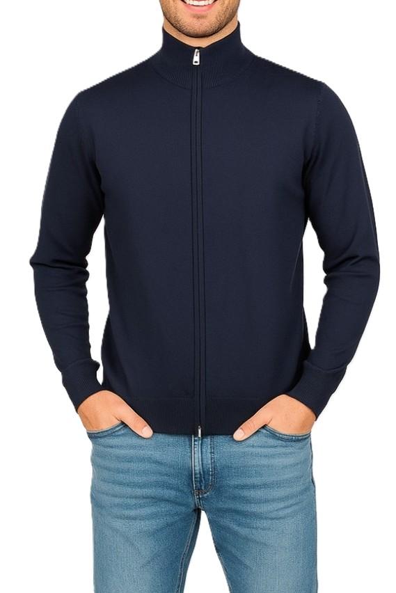 L/P FULL ZIP F.12 VISCOSA UR9100009/BLUE URBAN RING