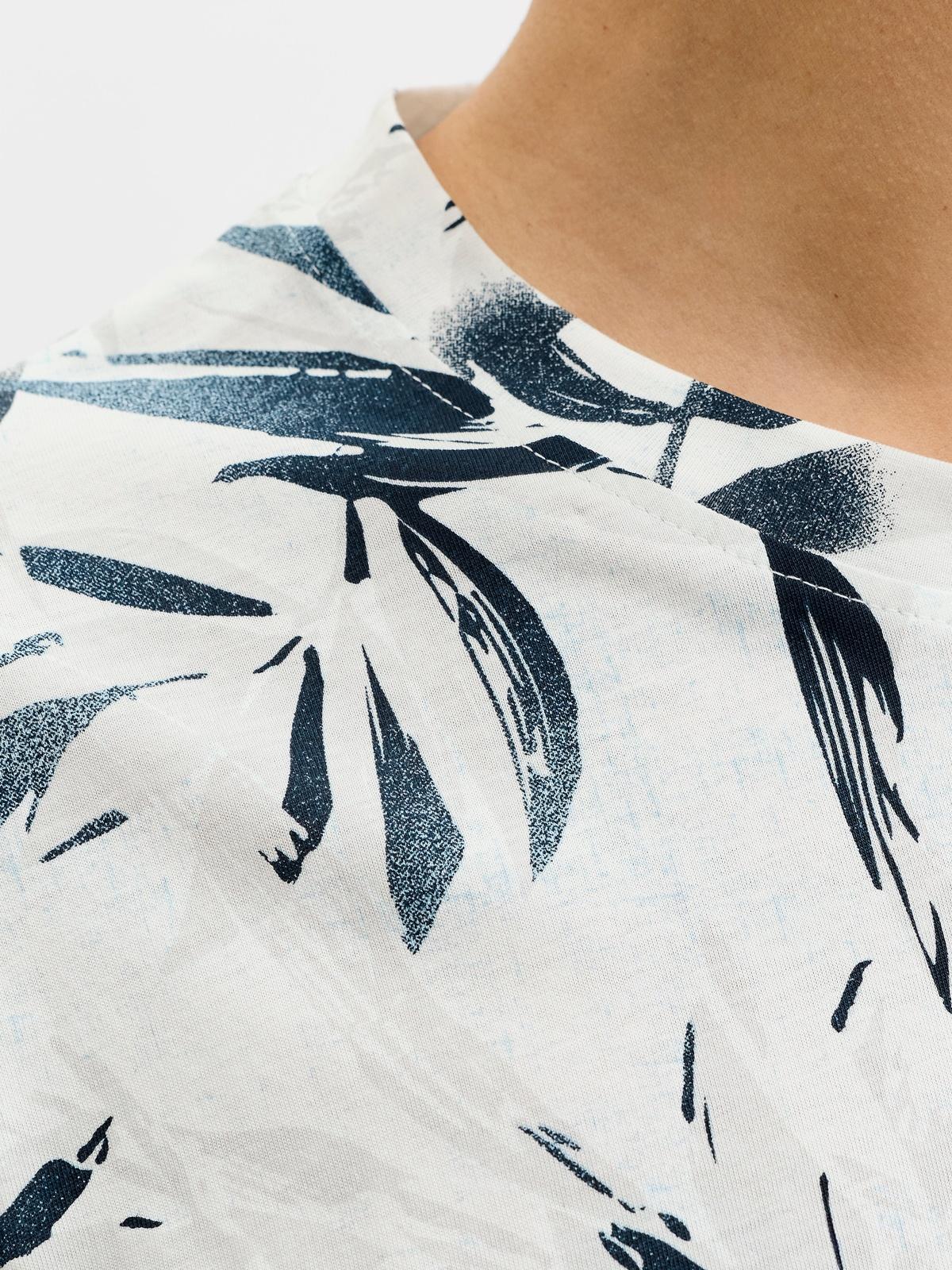 JJHONOLULU AOP TEE SS CREW NECK 