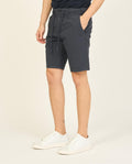 MEN'S CHINOS-STYLE BERMUDA SHORTS WITH DRAWSTRING