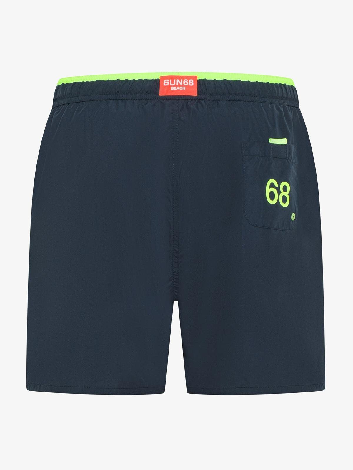 SWIM PANT FLUO DETAIL WAISTBAND 