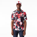 NBA PALM TREE MESH TEE CHIBUL  FDRWHI 