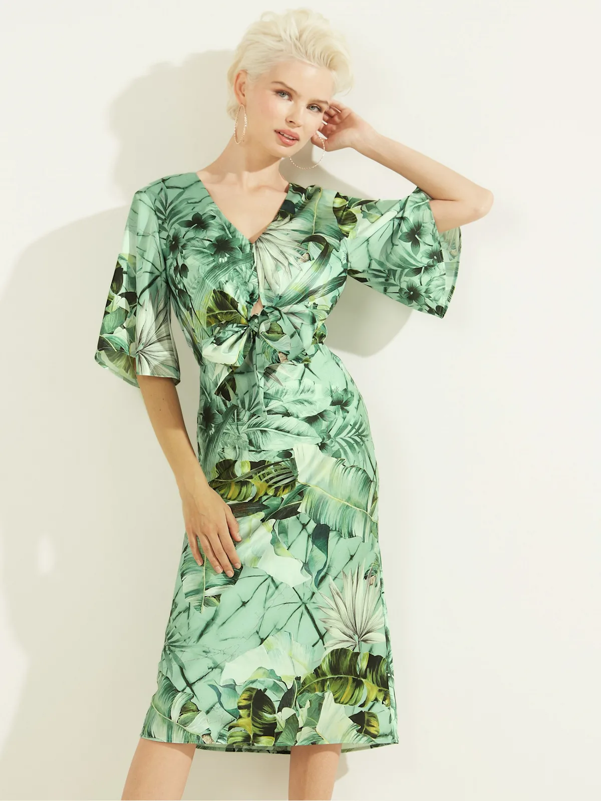 3 QTR SLV ARIEL DRESS 