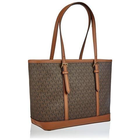 SM TZ SHLDR TOTE 35S0GTVT1V/BROWN MICHAEL KORS