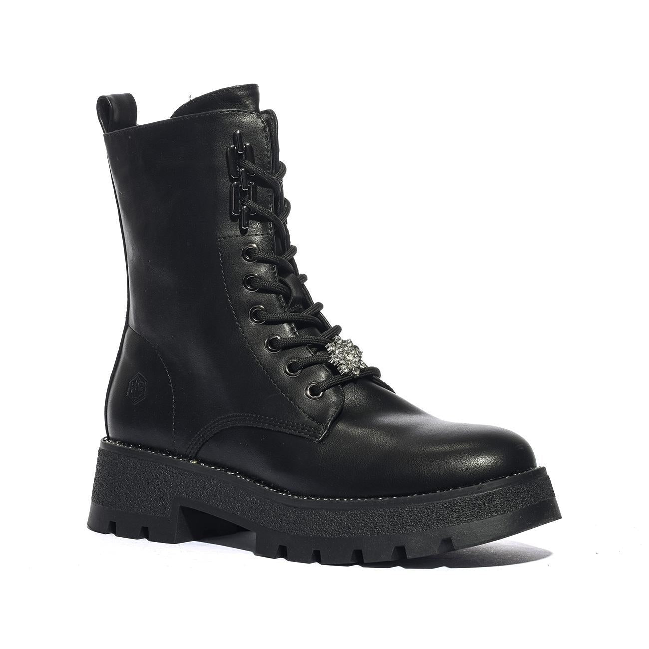 ANKLE BOOT 102230334/BLACK LUMBERJACK