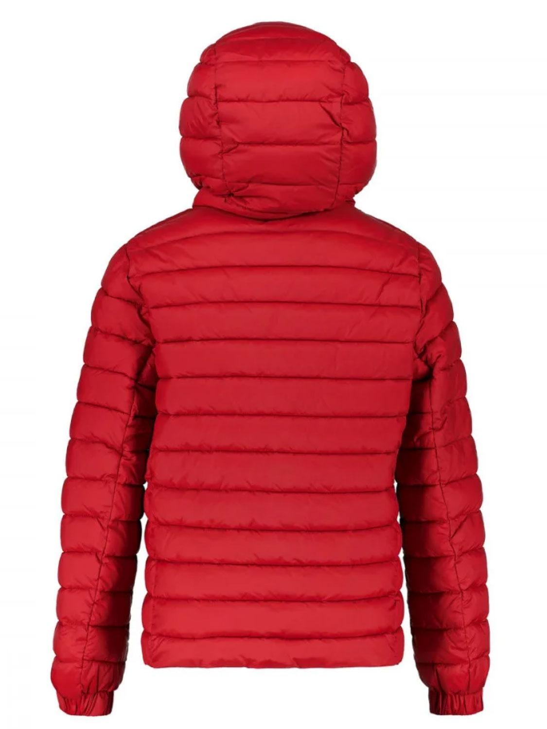 GIUBBINO C/CAPPUCCIO E TASCA RW366/ROSSO/NERO REFRIGIWEAR