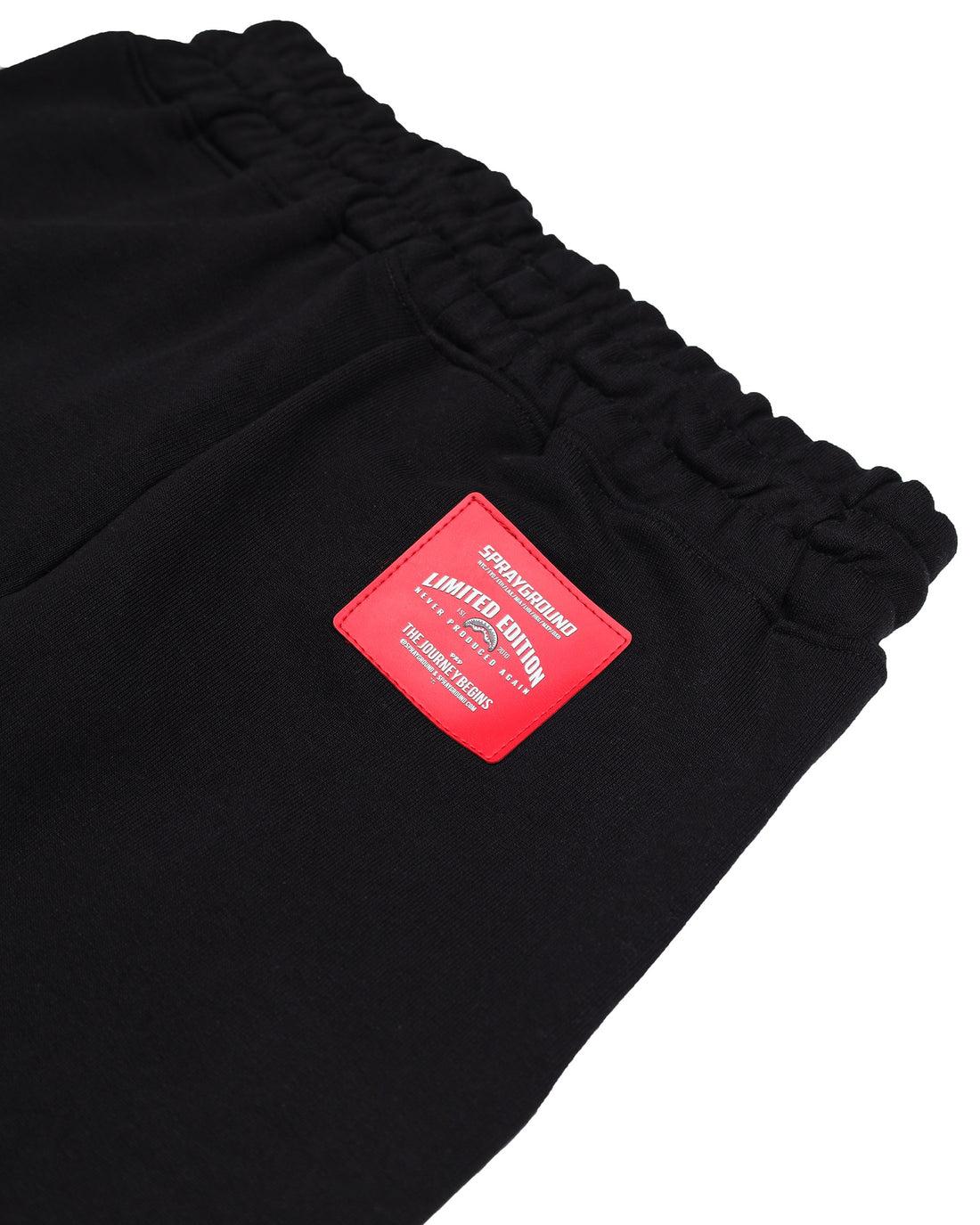 SHARK BASIC BAGGY PANTS BLACK 