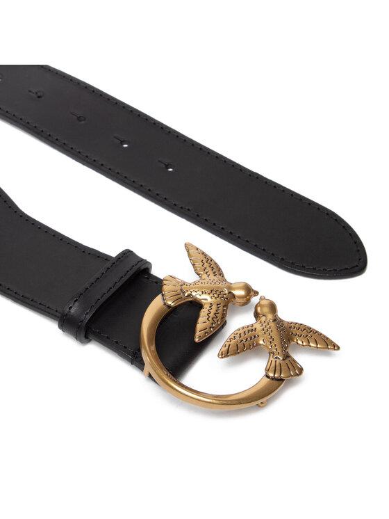 LOVE MONOGRAM BELT H6 PELLE LASERATA 1H2125-Y87J/Z99Q PINKO