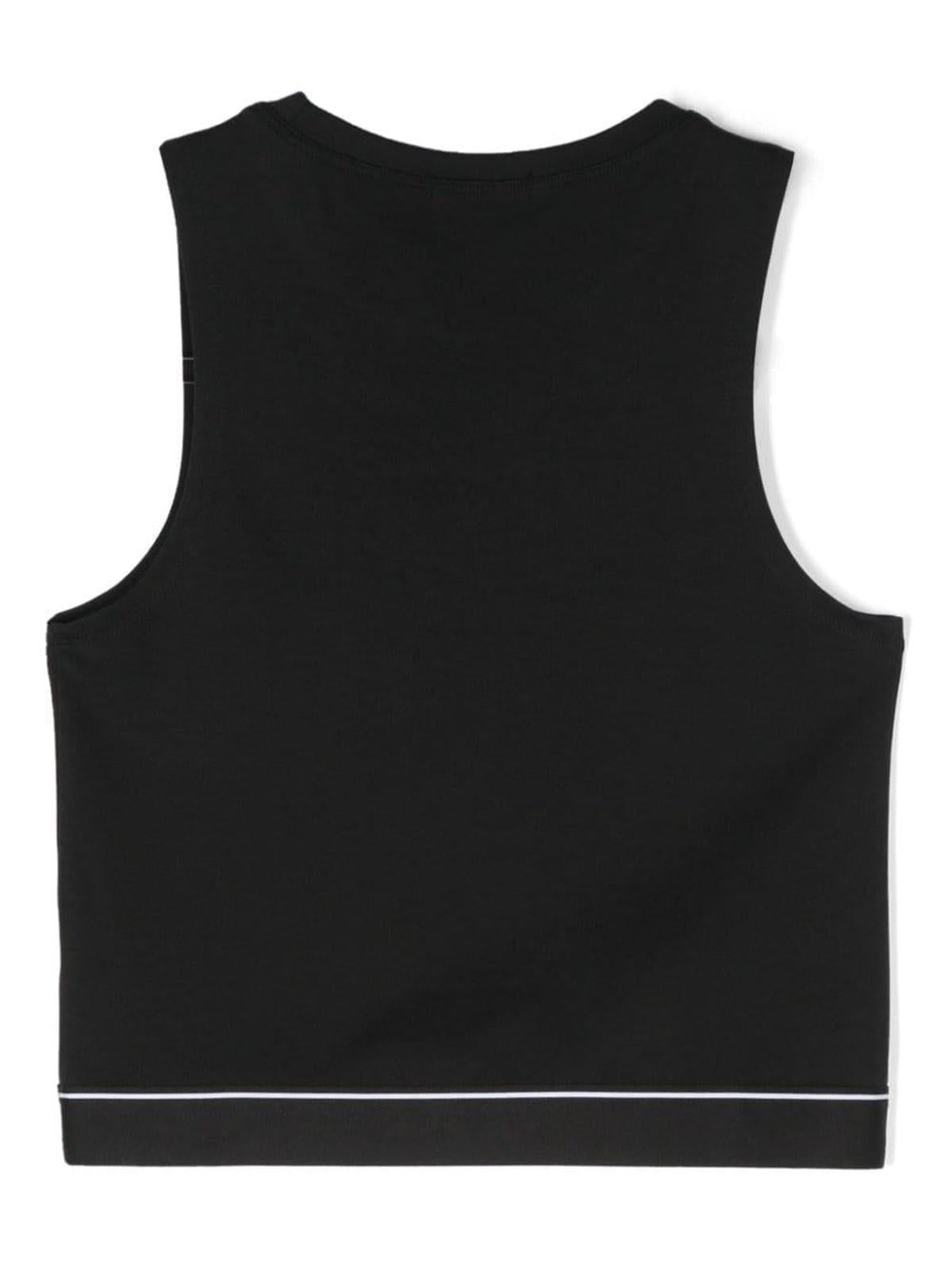 LOGO TAPE SLEEVELESS PUNTO TOP 