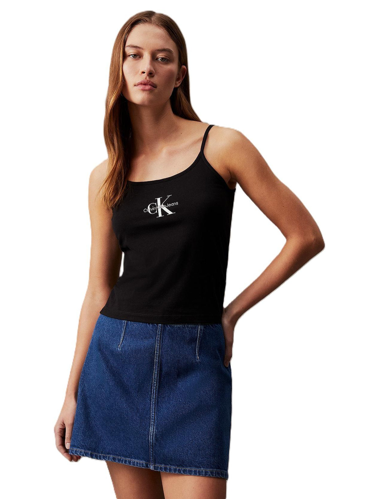 MONOLOGO STRAPPY TAN J20J223105/BEH CALVIN KLEIN JEANS