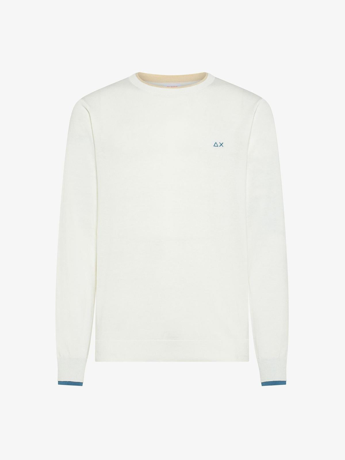 SWEATER NECK DOUBLE RIB L/S 