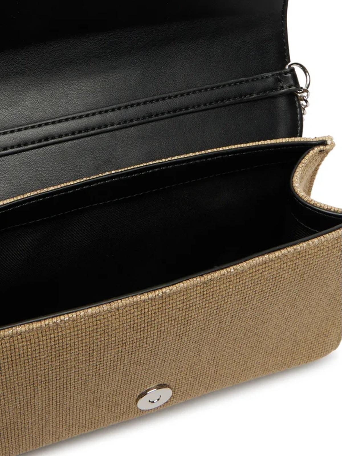 BORSA CANVAS ORO 
