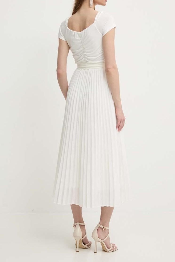 ES SS VERONICA PLEATED DRESS 