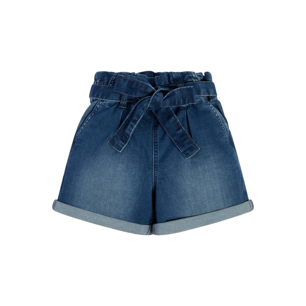 STRETCH DENIM SHORTS 