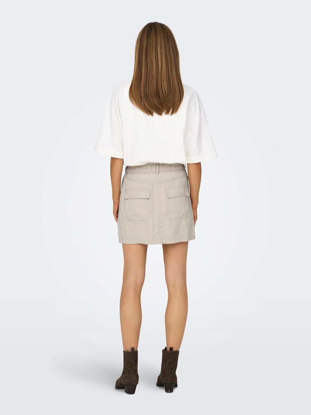 ONLOVA-ARIS LIFE HW CARGO SKIRT PNT 