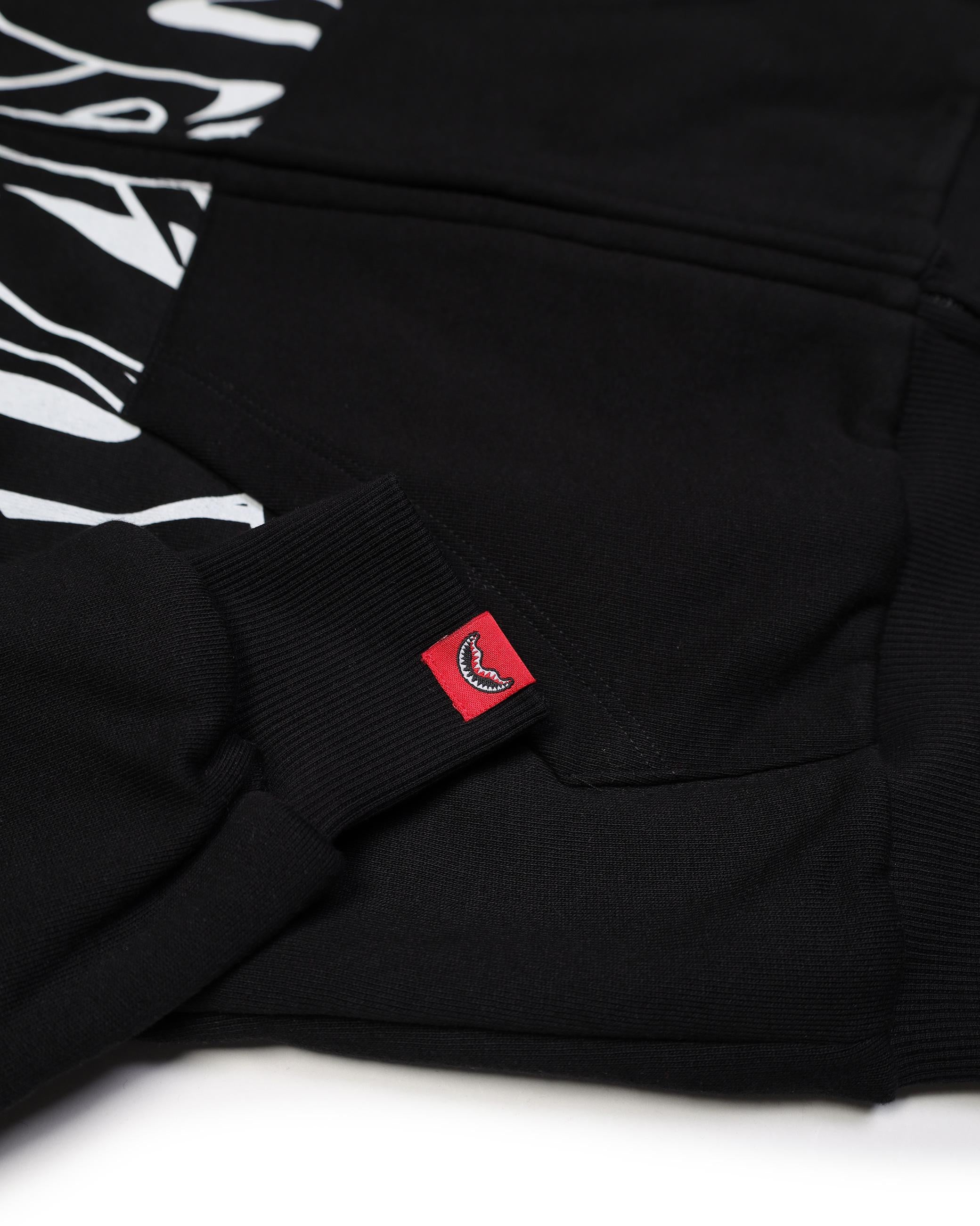 GRAFFITI PERFECT FULL-ZIP SPY1324/BLACK SPRAYGROUND