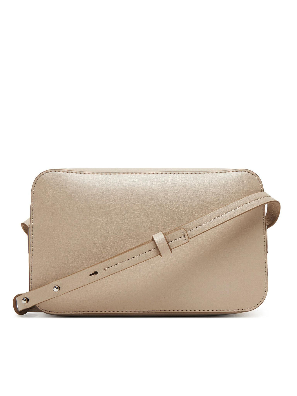 FOIL LOGO ELONGATED CAMERA BAG 