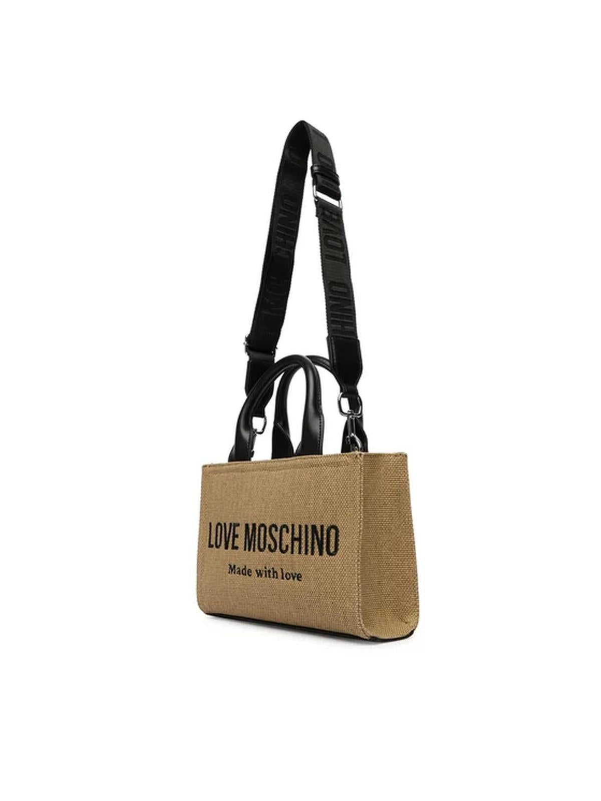 BORSA CANVAS ORO 