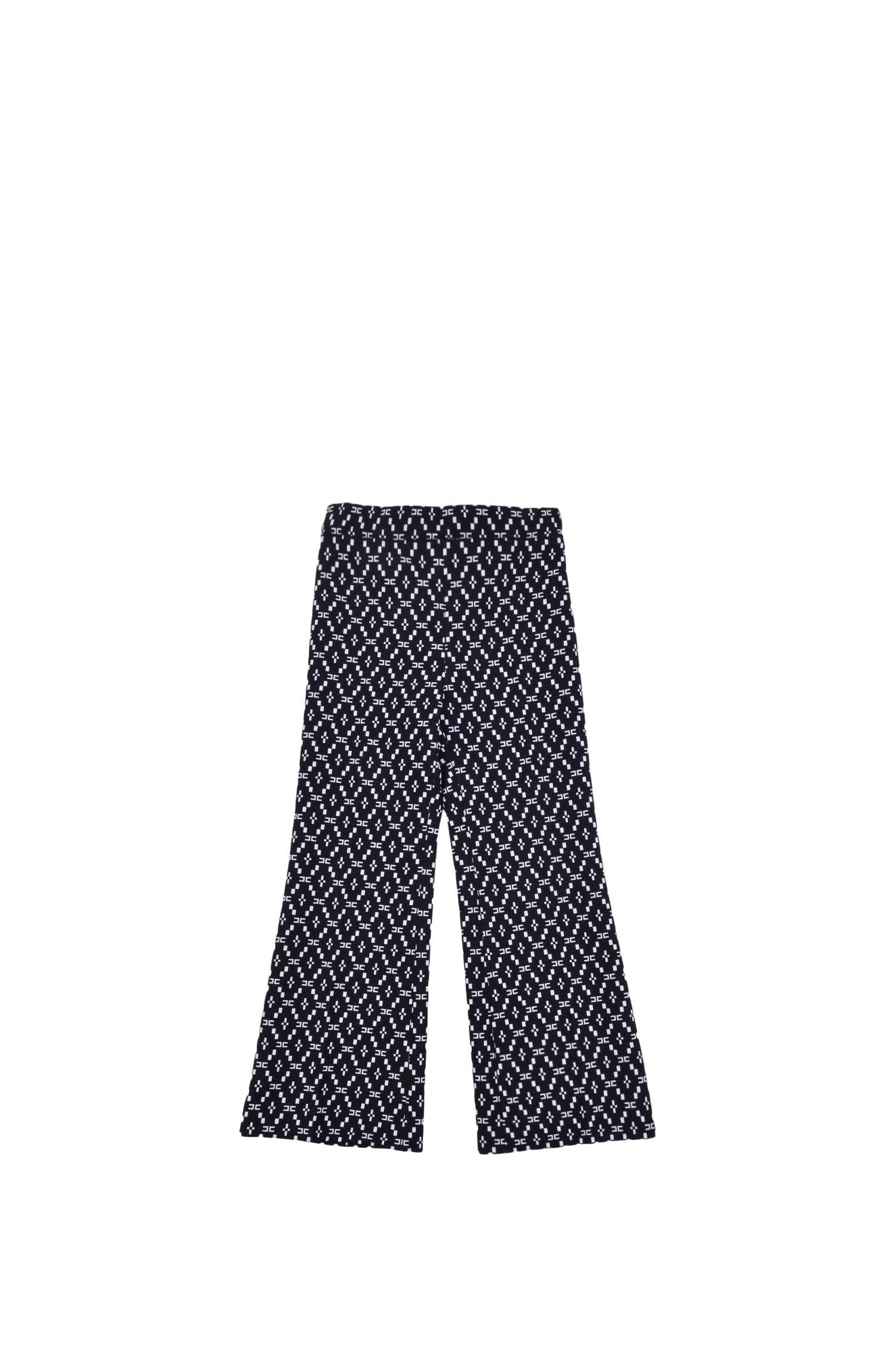 PANTALONE IN CREPE STAMPA LOSA 