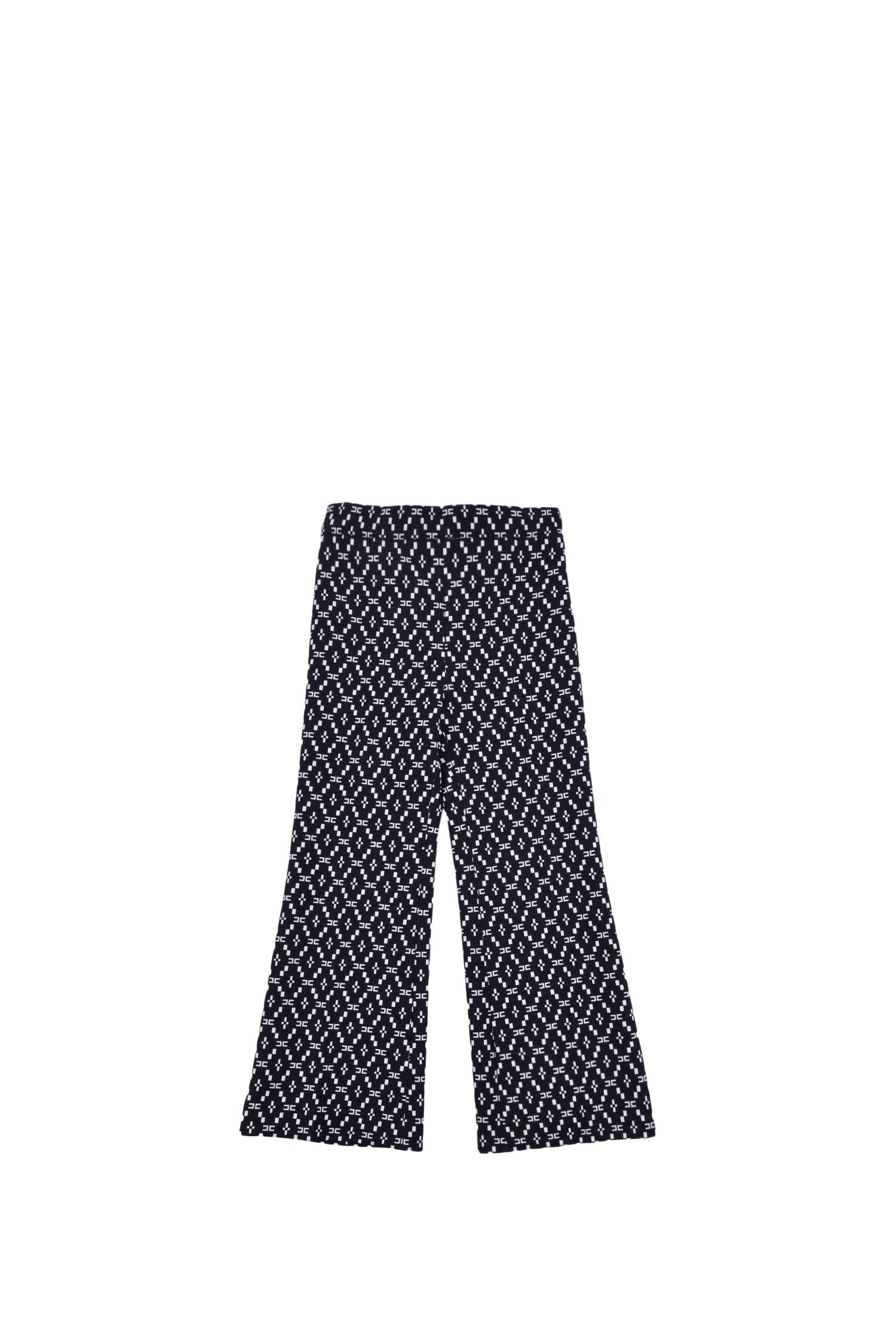 PANTALONE IN CREPE STAMPA LOSA 