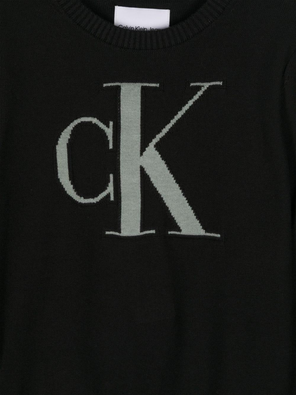 MONOGRAM REG. SWEATER IB0IB02152T/BEH CALVIN KLEIN JEANS