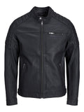 12147218/Black PU JACK AND JONES