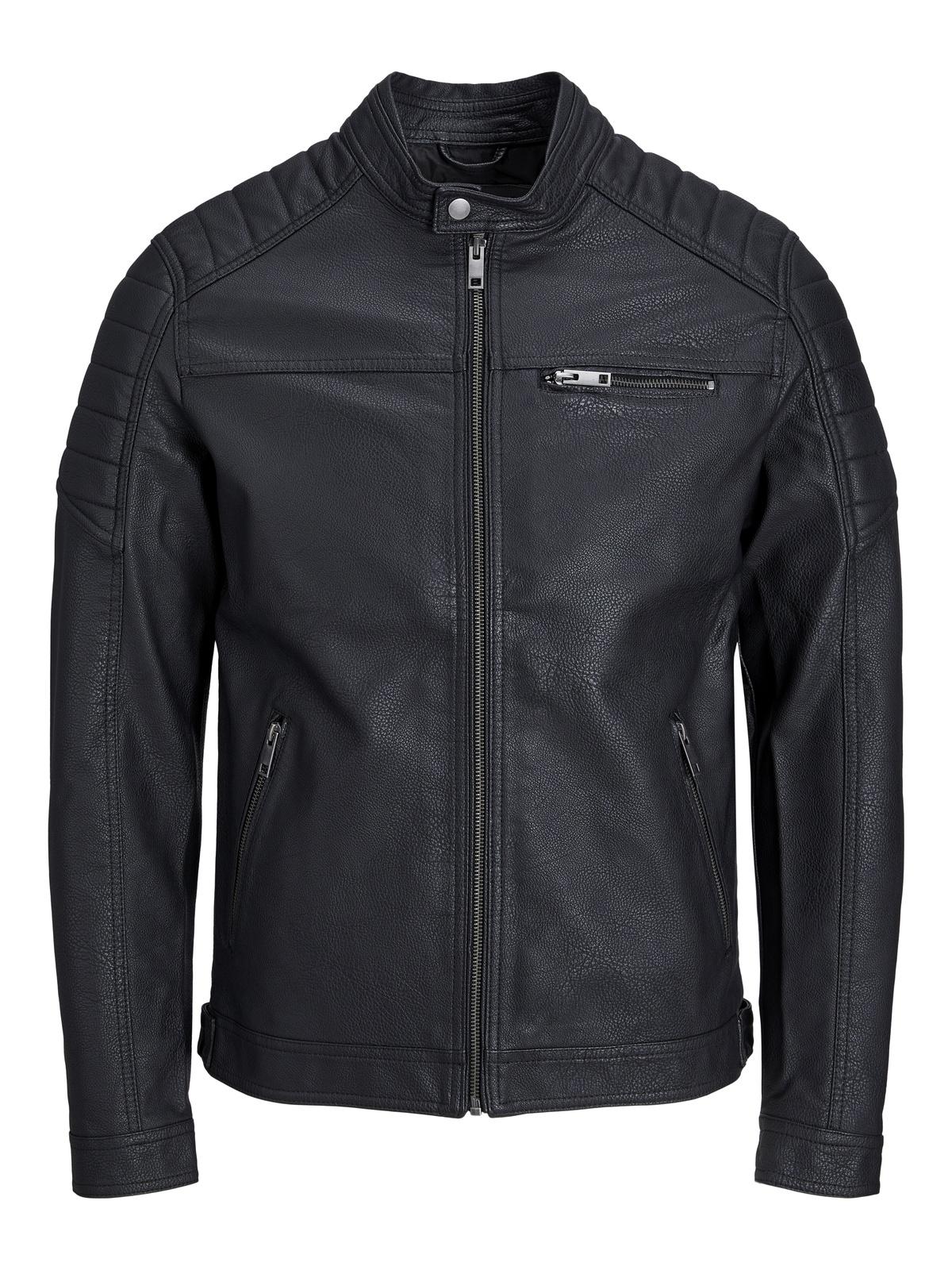 12147218/Black PU JACK AND JONES