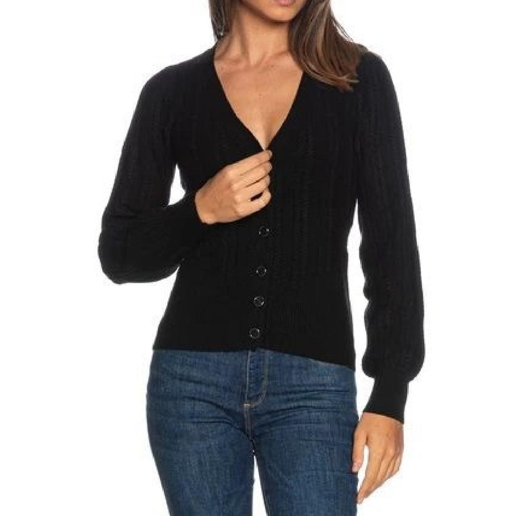 LIVIA LS VN CARDI SWTR W4BR31Z2V42/JBLK GUESS