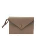 PINKO FLAT PURSE HANDLE VITELLO SETA