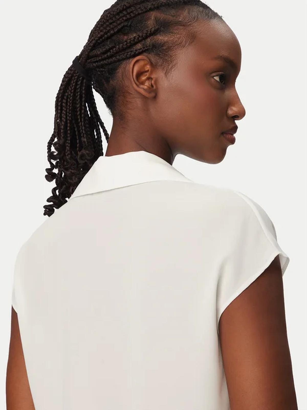 CFC 20253 B-BLUSA MANICA ALETTA TRIPLA GEORGETTE 
