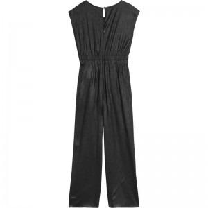 FESTIVE LOGO TAPE JUMPSUIT IG0IG01306/CK BLACK CALVIN KLEIN JEANS