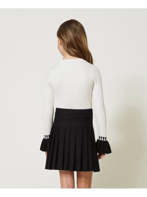 GONNA CORTA IN PUNTO MILANO CON CONTROPIEGHE 232GJ2182/00006 TWINSET