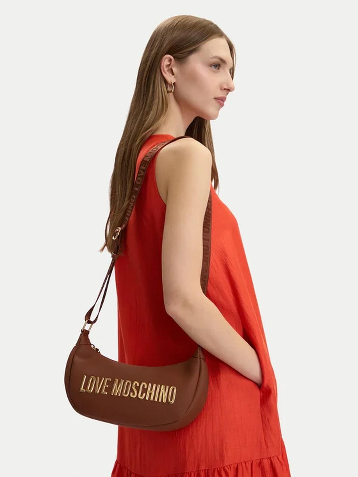 BORSA PU GRS MARRONE 