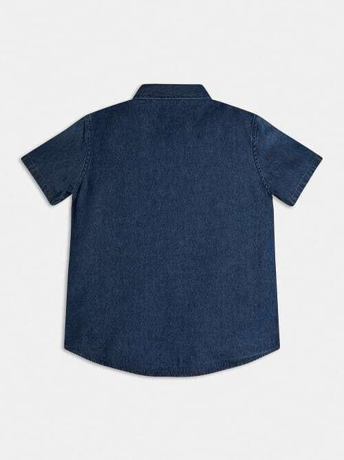 DENIM SS SHIRT L1GH09D14L5/MOJ1 GUESS