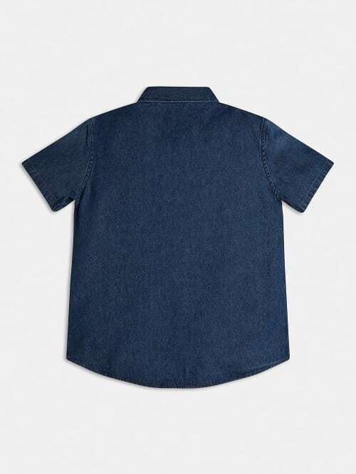 DENIM SS SHIRT L1GH09D14L5/MOJ1 GUESS