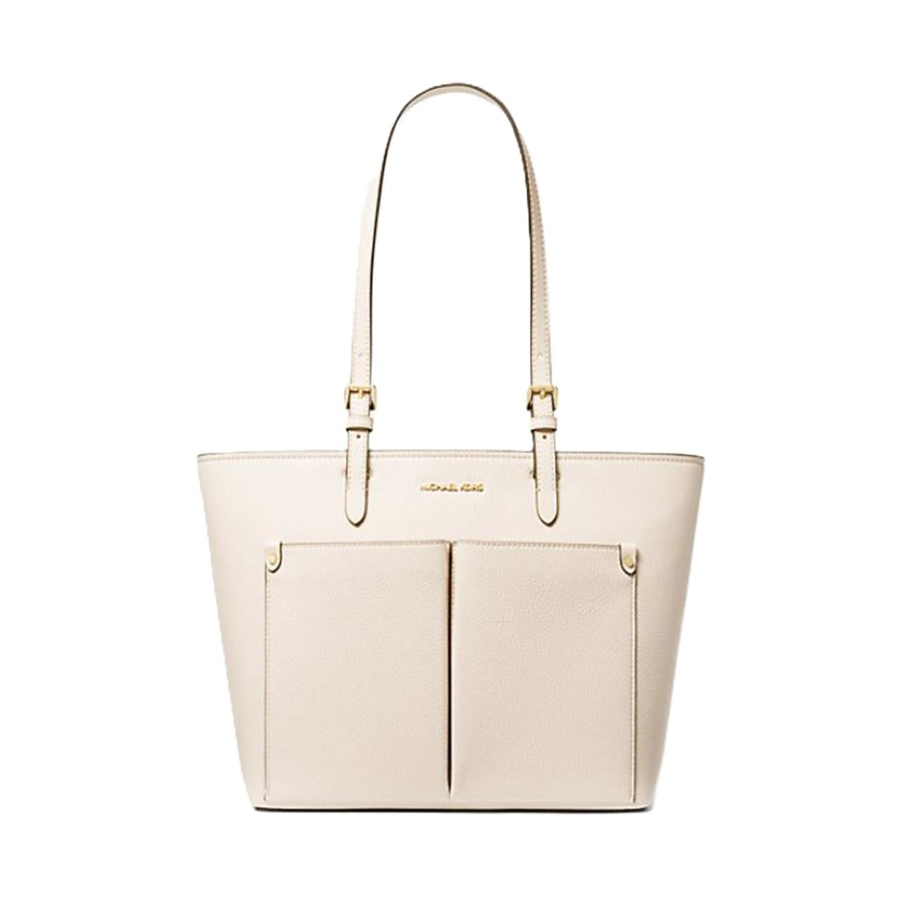 MD DBL POCKET TOTE VEGAN MATERIAL 35F3GTVT8B/CREAM MICHAEL KORS