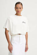 PINKO TORRONE T-SHIRT JERSEY MIRRORE