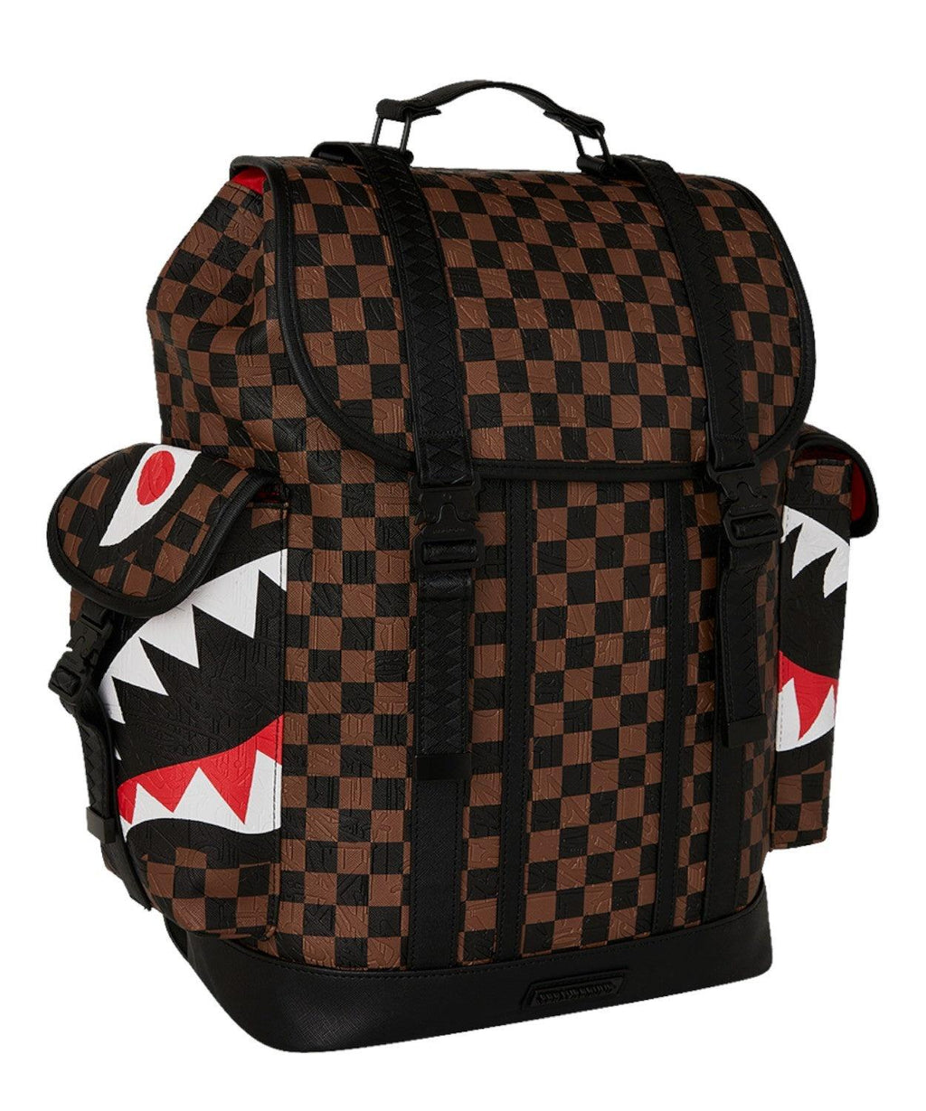 CHECK 2 EMBOSS MONTE CARLO BACKPACK 