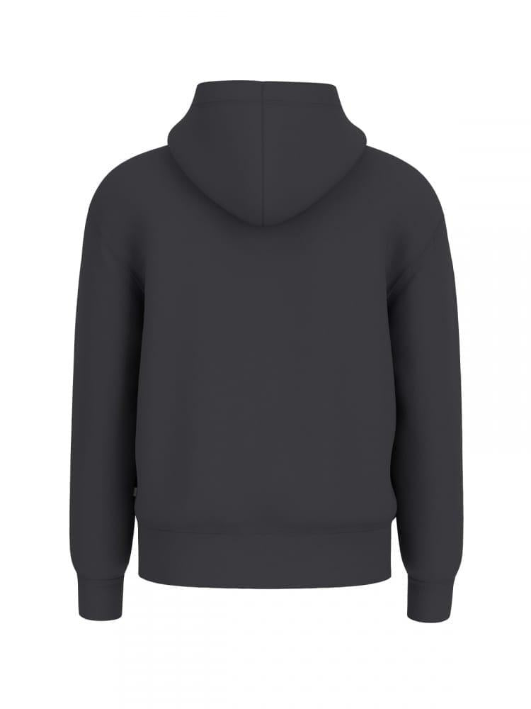 GJ ZIP HOOD REG GUES M4YQ26K9V31/JBLK GUESS