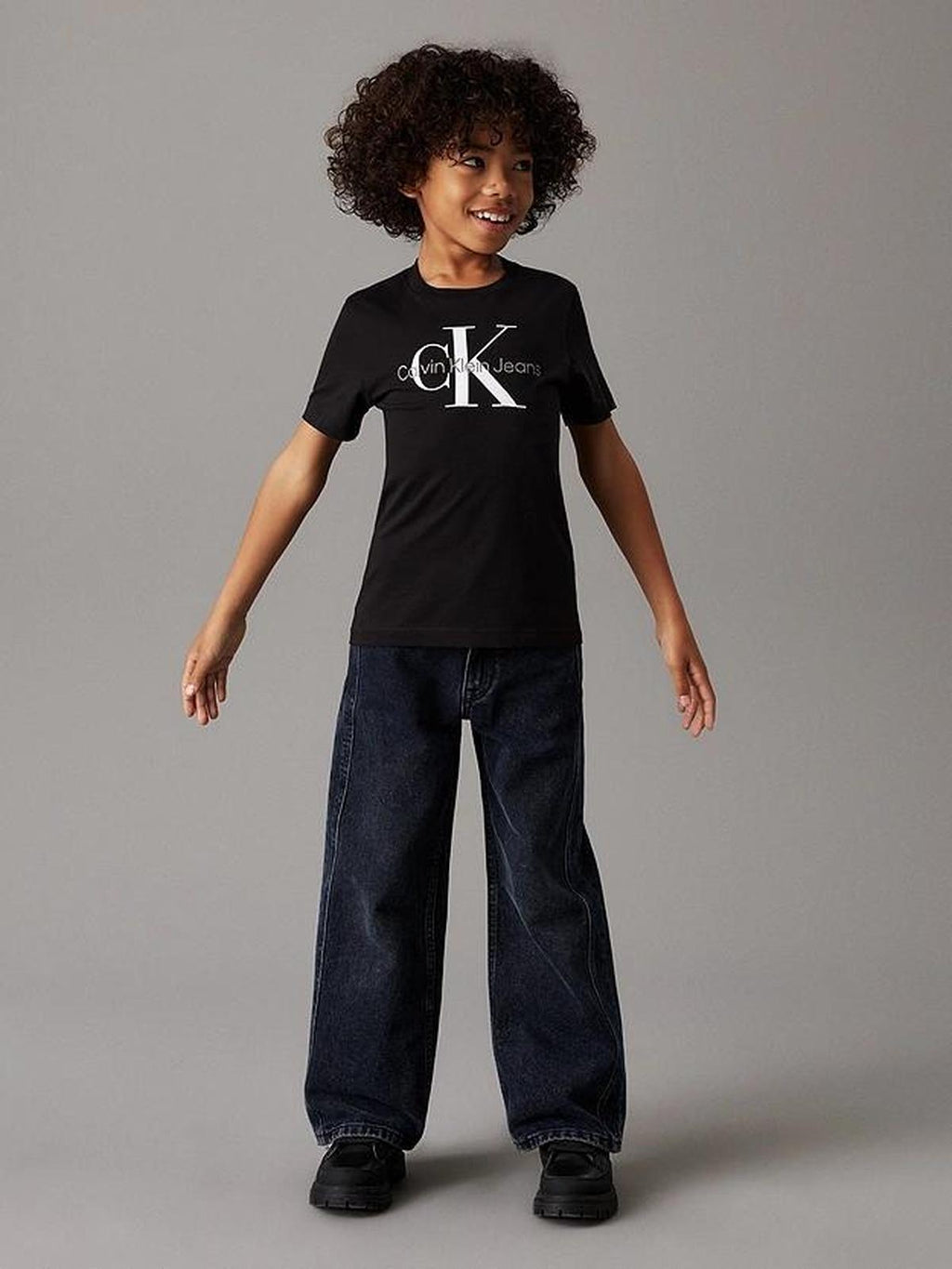CK MONOGRAM SS T-SHIRT 