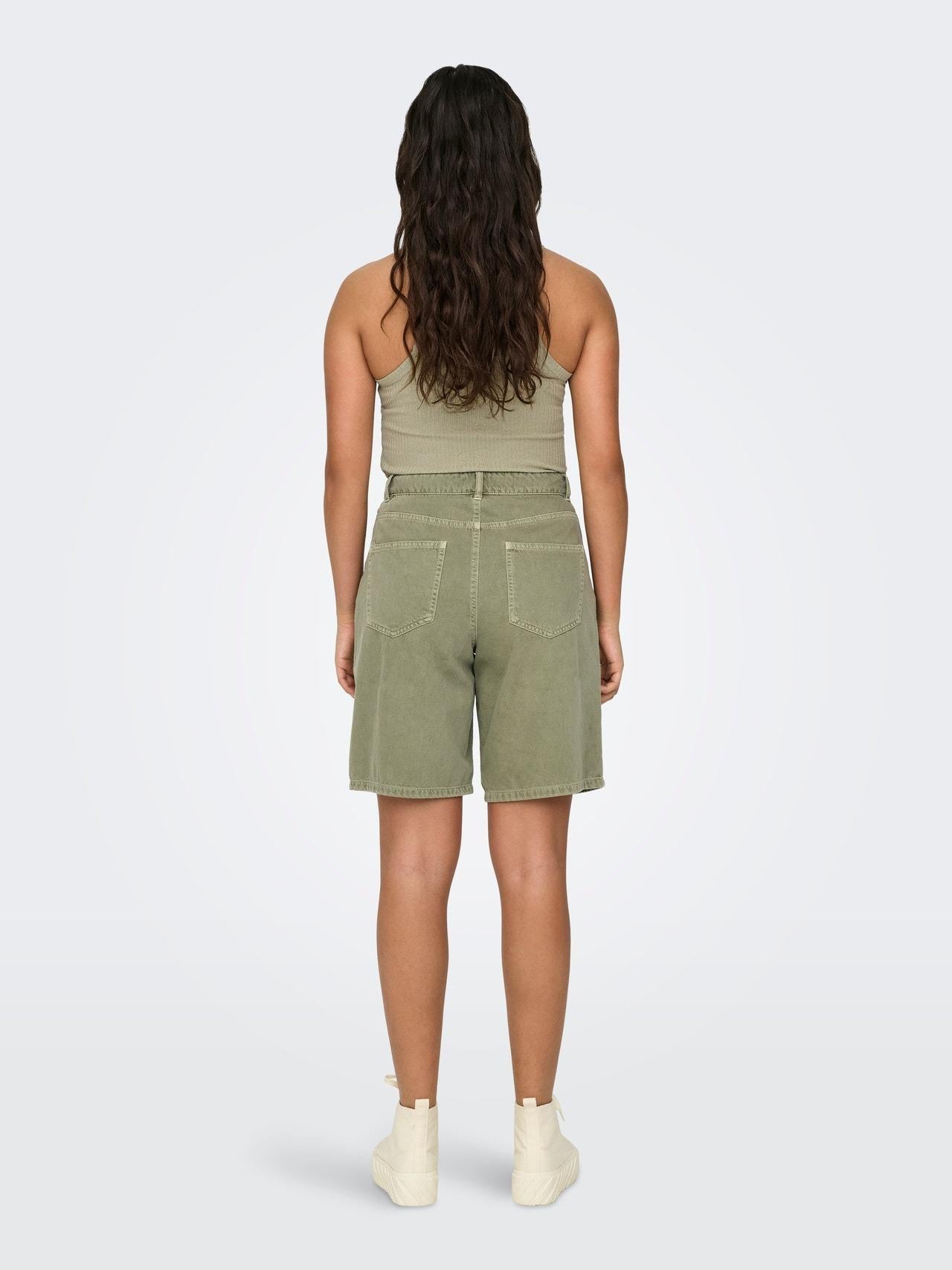 ONLSILLA MW LOOSE BERMUDA SHORTS PNT 