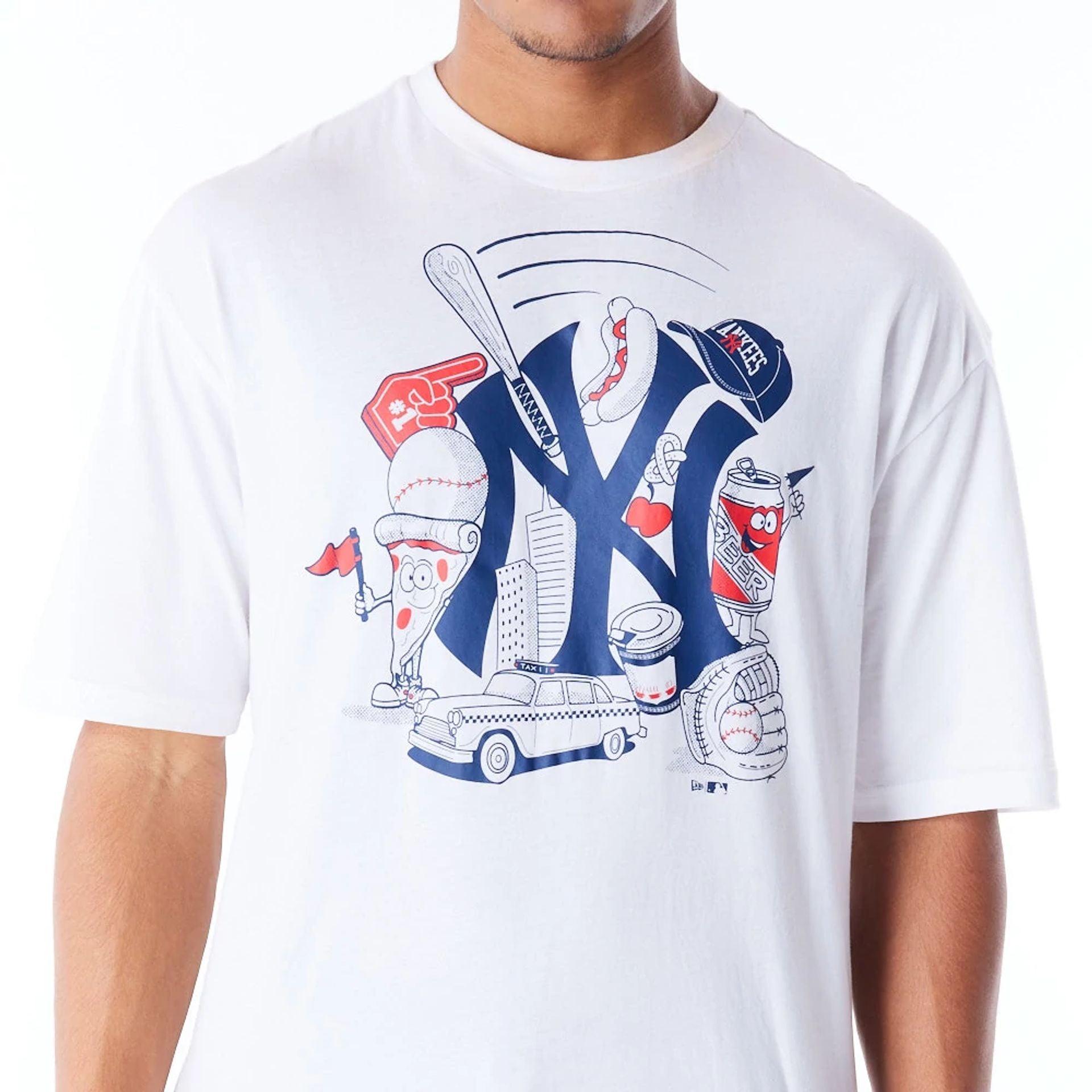 MLB FOOD GRPHC OS TEE NEYYAN  WHINVY 60564755/WHINVY NEW ERA
