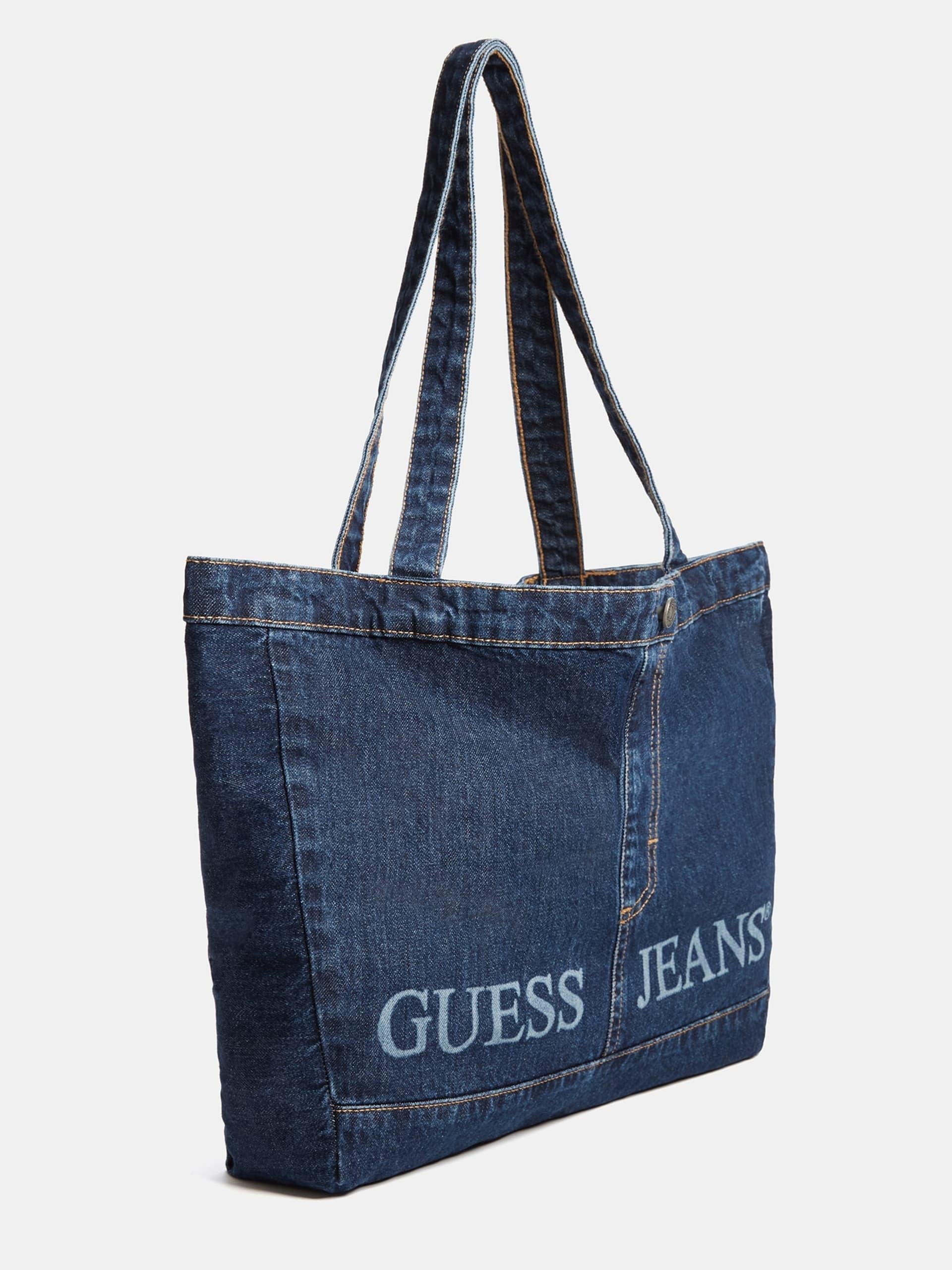 GJ DENIM TOTE BAG 