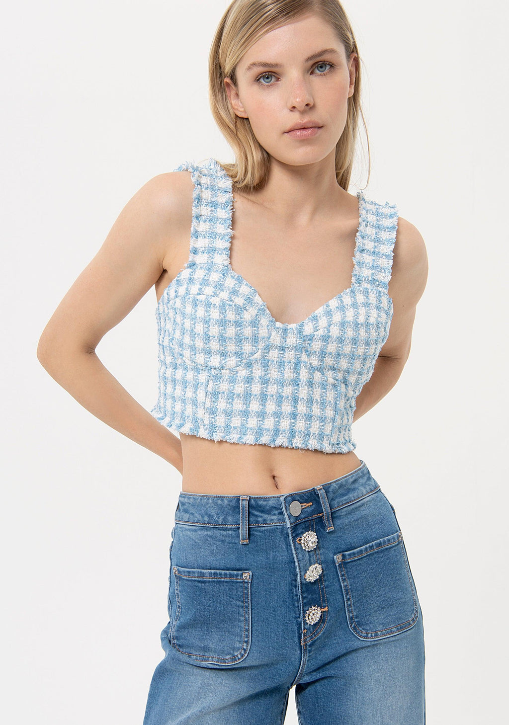 BUSTIER SKYWHITE 