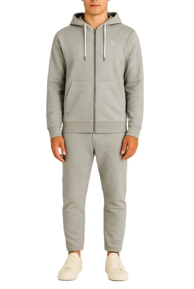 CAPPUCCIO ZIP FELPA 